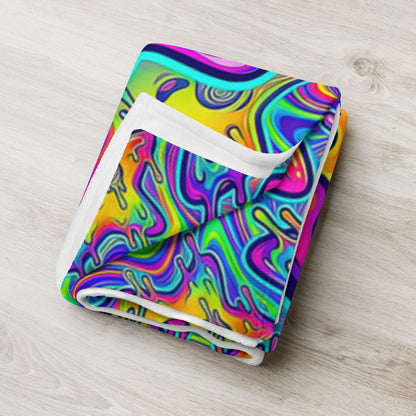 "Starstruck" THROW BLANKET, 50″×60″, Lifestyle 2