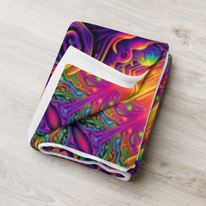 "DMsTar" THROW BLANKET, 50″×60″, Lifestyle 2