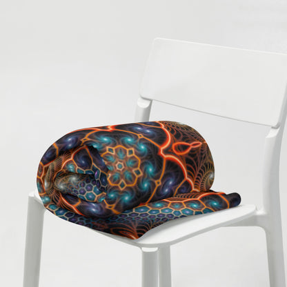 "Starry Night" THROW BLANKET, 50″×60″, Lifestyle