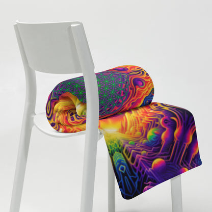 "DMsTar" THROW BLANKET, 50″×60″, Lifestyle 2