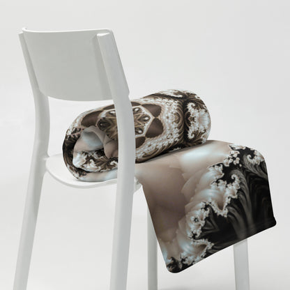 "Duality" THROW BLANKET, 50″×60″, Lifestyle 2