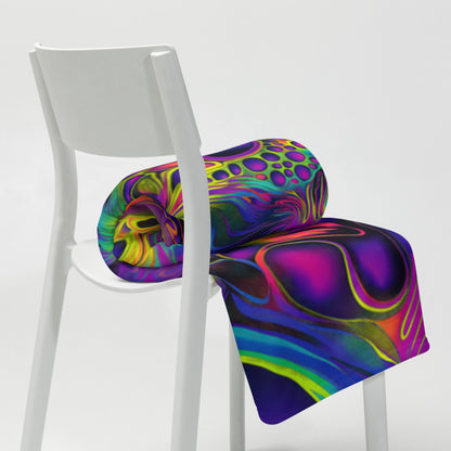 "Still Trippin'" THROW BLANKET, 50″×60″, Lifestyle 2