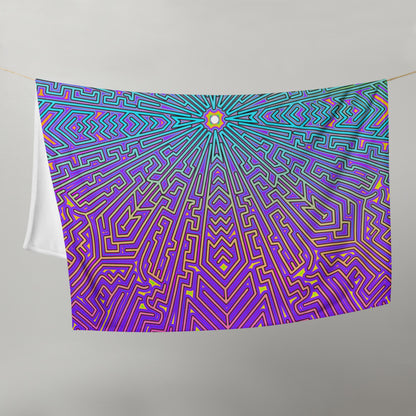 "Corteca V2" THROW BLANKET, 50″×60″, Front