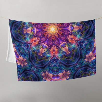 "The Sacred Circle" THROW BLANKET, 50″×60″, Front