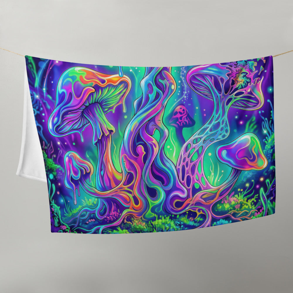 "Beyond Physical" THROW BLANKET, 50″×60″, Front