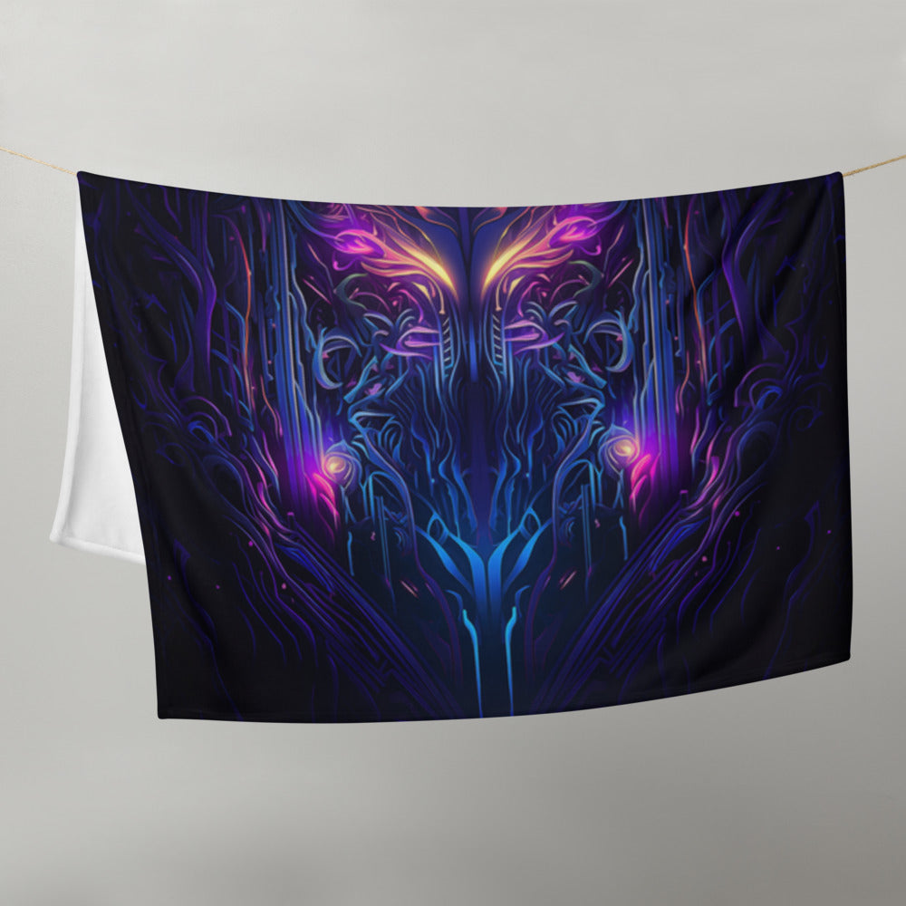 "Twilight Glow" THROW BLANKET, 50″×60″, Front
