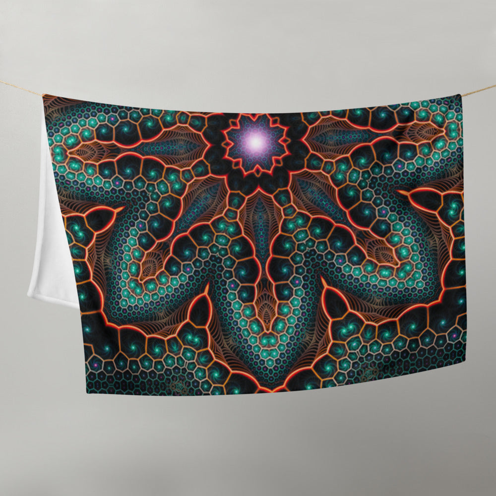 "Multiverse" THROW BLANKET, 50″×60″, Front