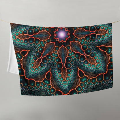 "Multiverse" THROW BLANKET, 50″×60″, Front