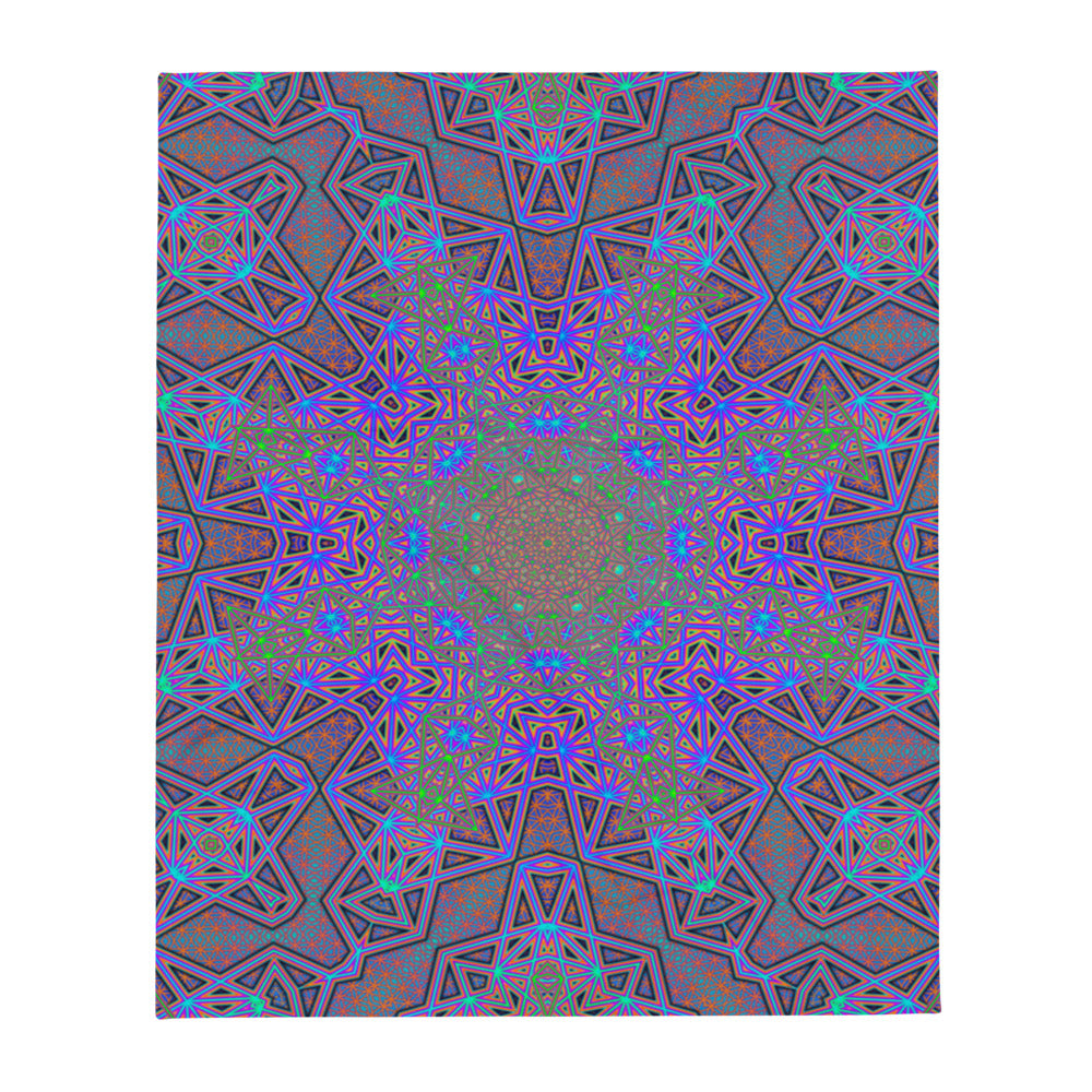 "Chaos of Tron" THROW BLANKET