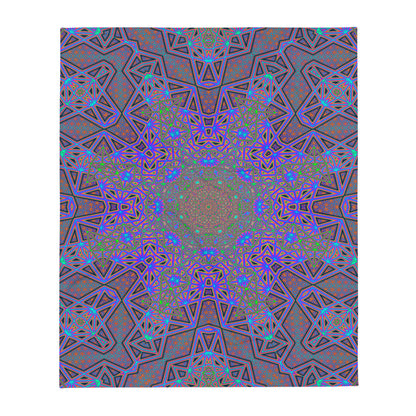 "Chaos of Tron" THROW BLANKET