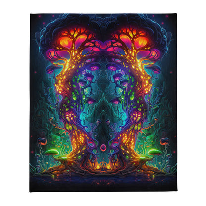 "Fungus Amongus" THROW BLANKET
