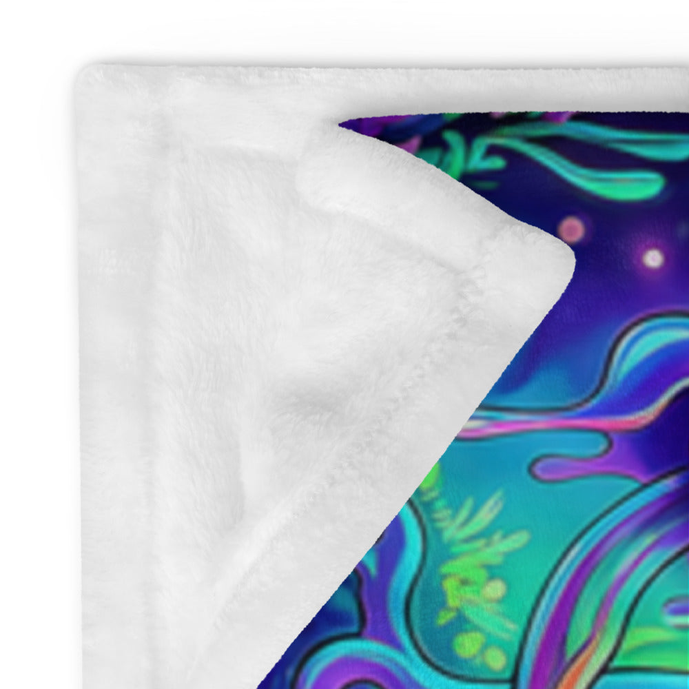 "Beyond Physical" THROW BLANKET, 50″×60″, Product details