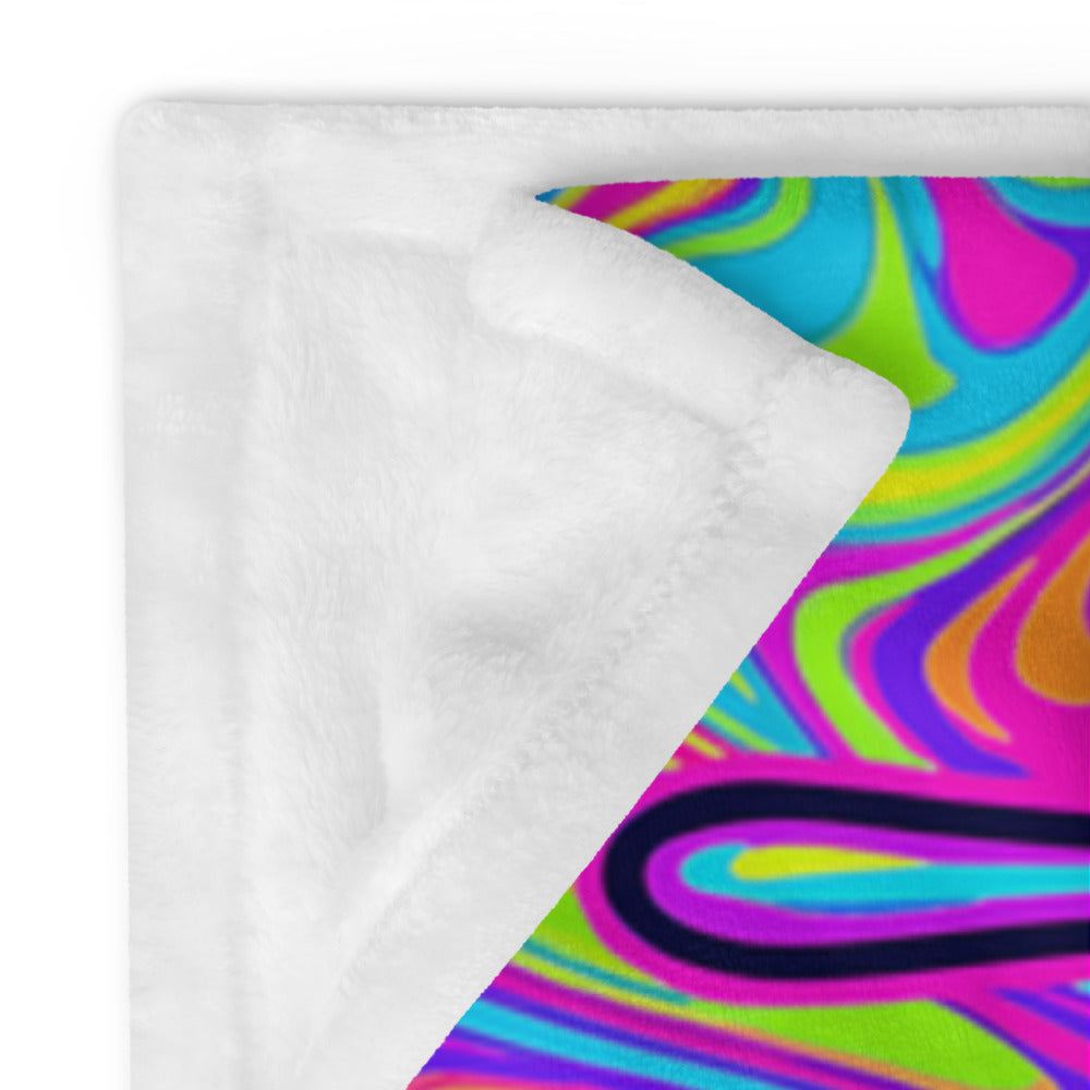 "Fox Hole" THROW BLANKET, 50″×60″, Product details