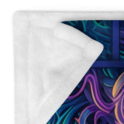 "Belladonna V2" THROW BLANKET, 50″×60″, Product details