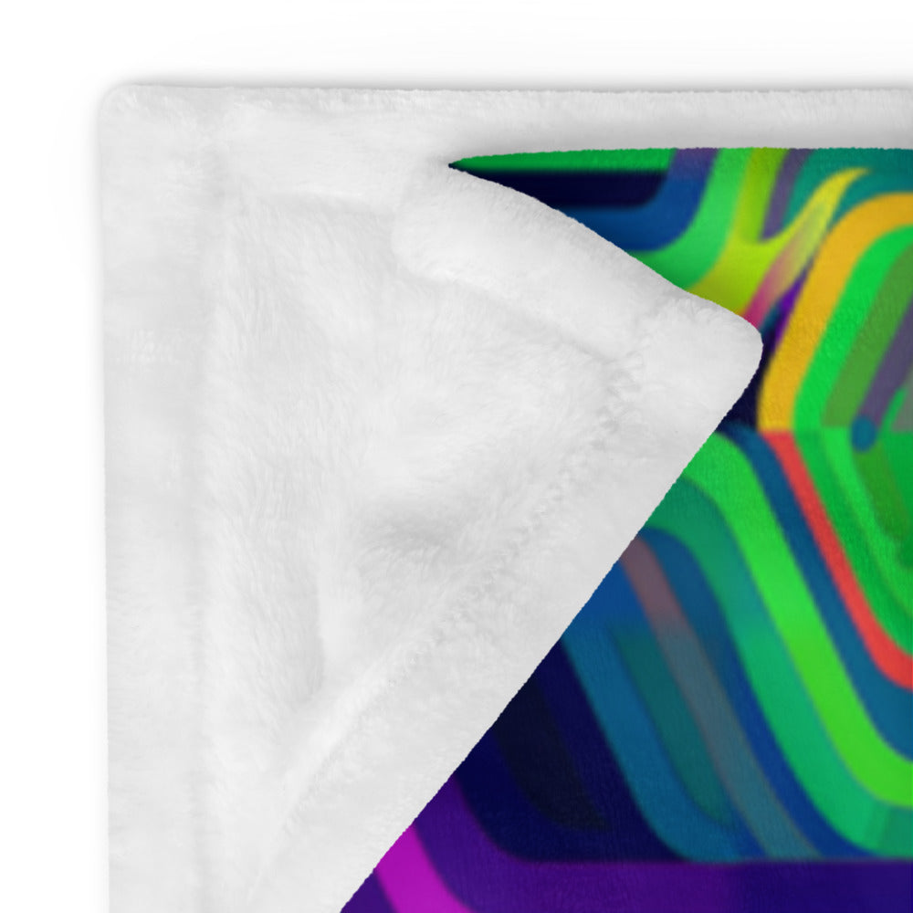 "Tripnotist" THROW BLANKET, 50″×60″, Product details