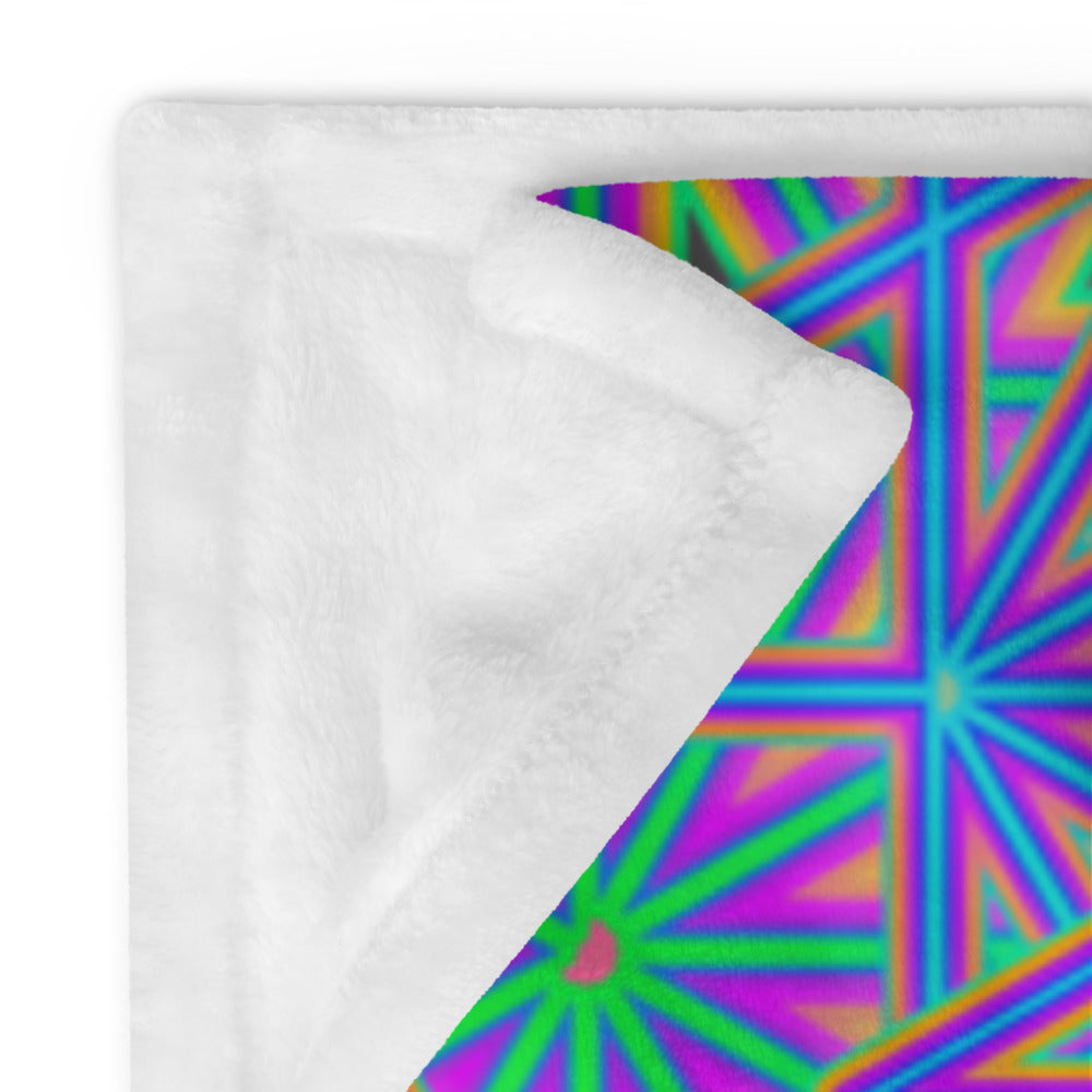 "Flower of Tron" THROW BLANKET, 50″×60″, Product details