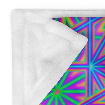 "Flower of Tron" THROW BLANKET, 50″×60″, Product details