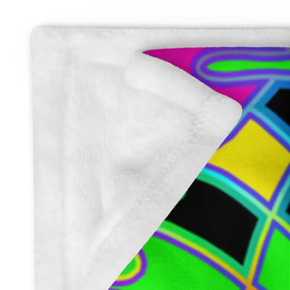 "Here We Go" THROW BLANKET, 50″×60″, Product details