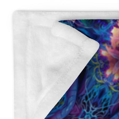 "The Sacred Circle" THROW BLANKET, 50″×60″, Product details