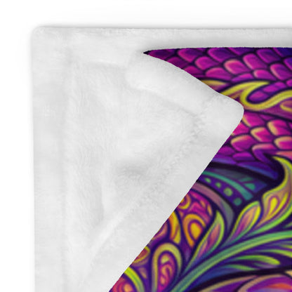 "LovDragons" THROW BLANKET, 50″×60″, Product details