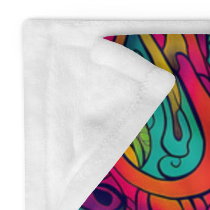 "Totem" THROW BLANKET, 50″×60″, Product details