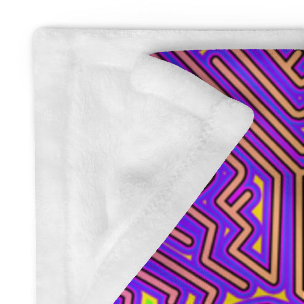 "Corteca V2" THROW BLANKET, 50″×60″, Product details