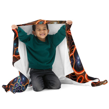 "Starry Night FOL" THROW BLANKET, 50″×60″, Front