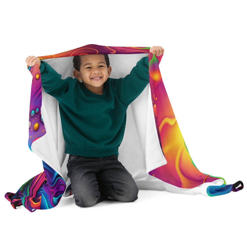 "Void Destroyer" THROW BLANKET, 50″×60″, Front