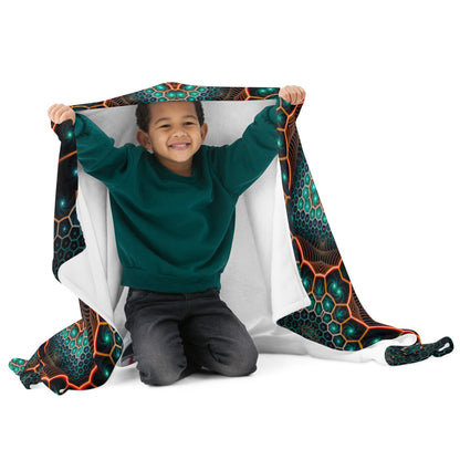 "Multiverse" THROW BLANKET, 50″×60″, Front