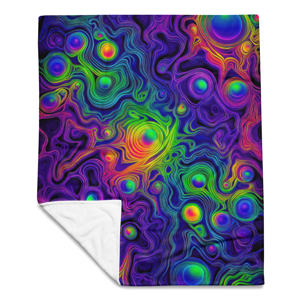 "The Good Stuff" THROW BLANKET, 50″×60″, Front