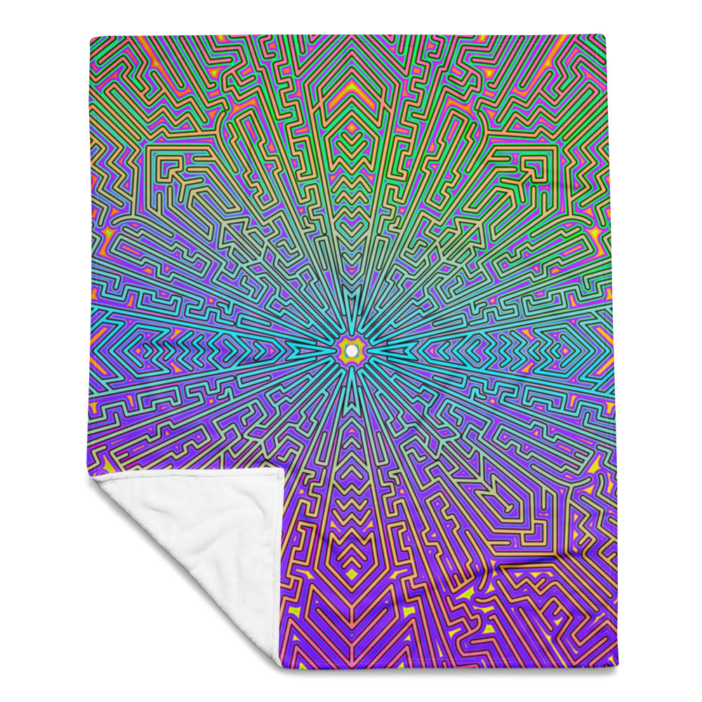 "Corteca V2" THROW BLANKET, 50″×60″, Front