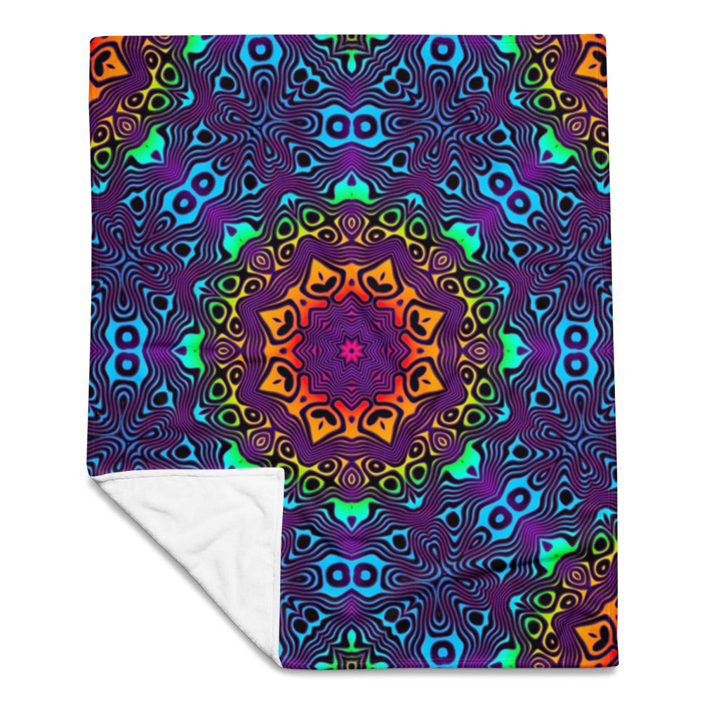 "Surf's Up" THROW BLANKET, 50″×60″, Front