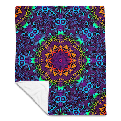 "Surf's Up" THROW BLANKET, 50″×60″, Front