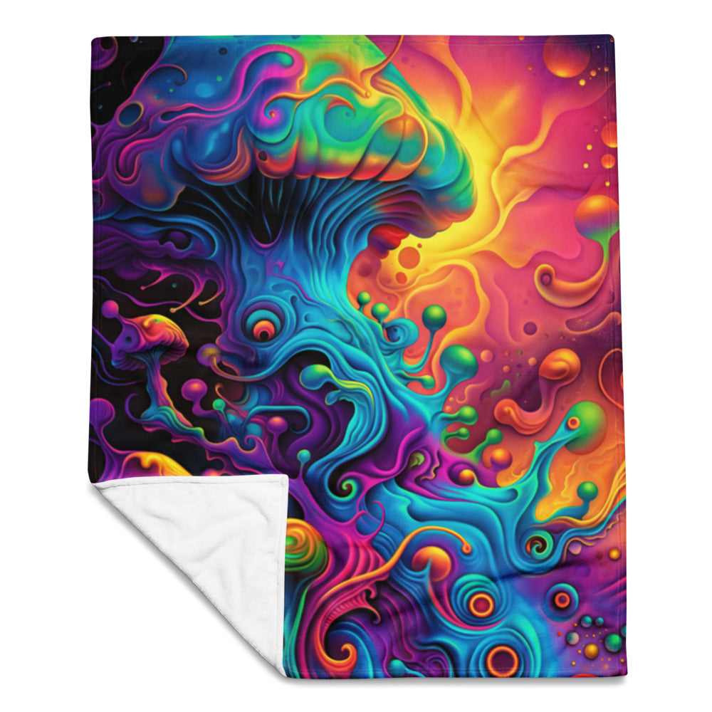 "Void Destroyer" THROW BLANKET, 50″×60″, Front