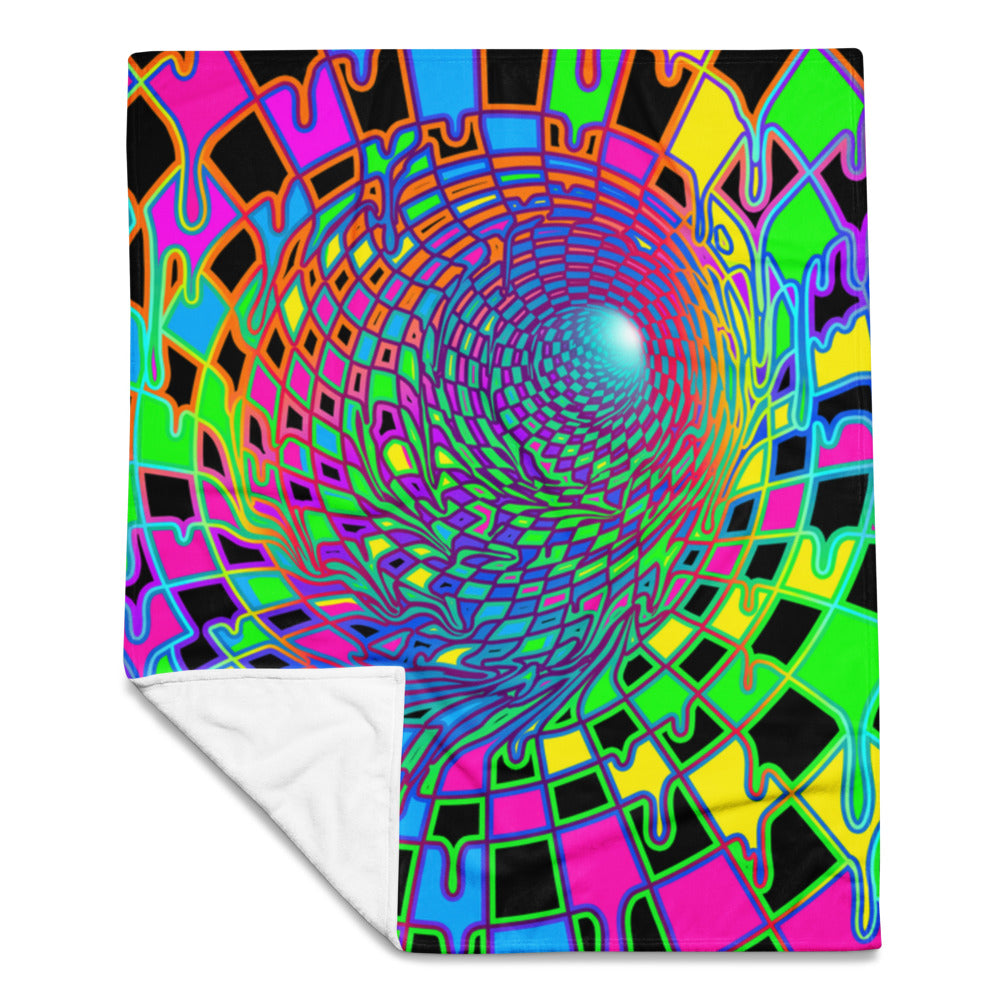 "Here We Go" THROW BLANKET, 50″×60″, Front