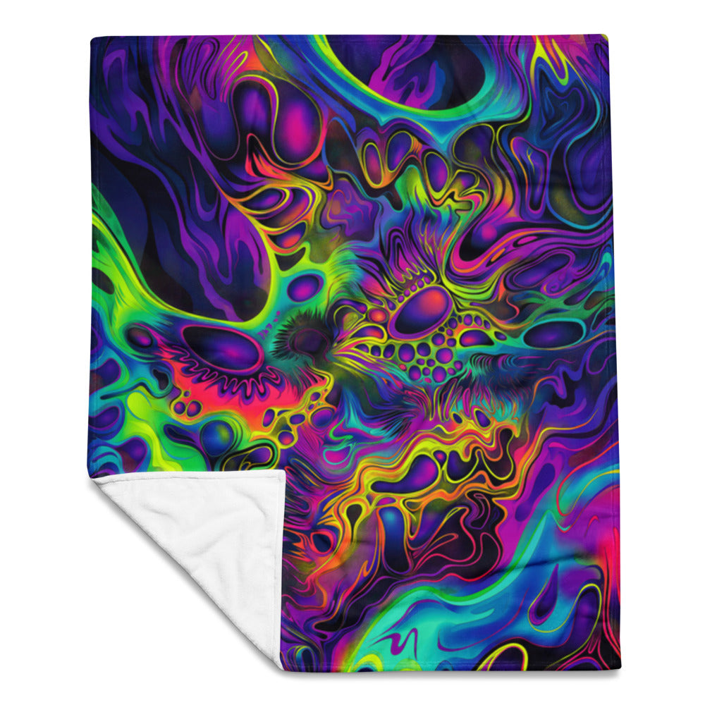 "Still Trippin'" THROW BLANKET, 50″×60″, Front