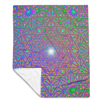 "Flower of Tron" THROW BLANKET, 50″×60″, Front