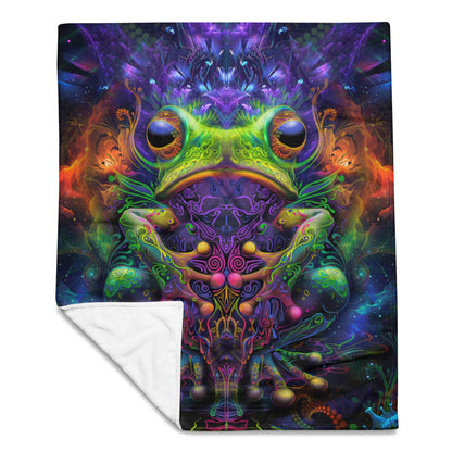 "Kiss Me" THROW BLANKET, 50″×60″, Front