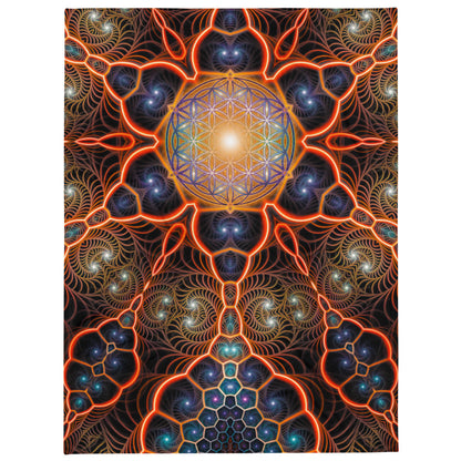 "Starry Night FOL" THROW BLANKET, 60″×80″, default