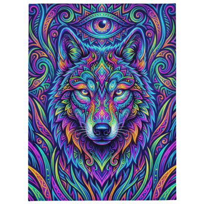 "Watchful Eyes" THROW BLANKET, 60″×80″, default