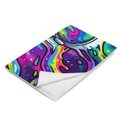 "Astro Burst" THROW BLANKET, 60″×80″, Left Front