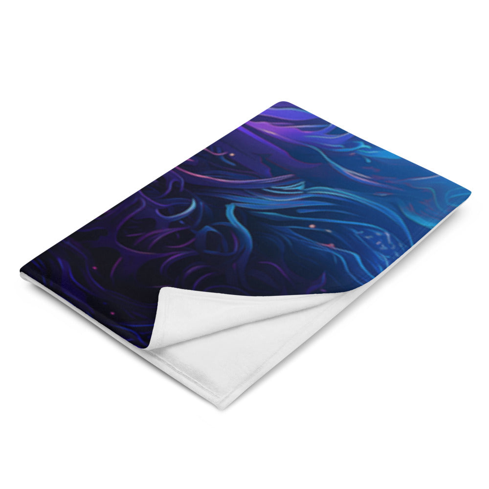 "Twilight Glow" THROW BLANKET, 60″×80″, Left Front