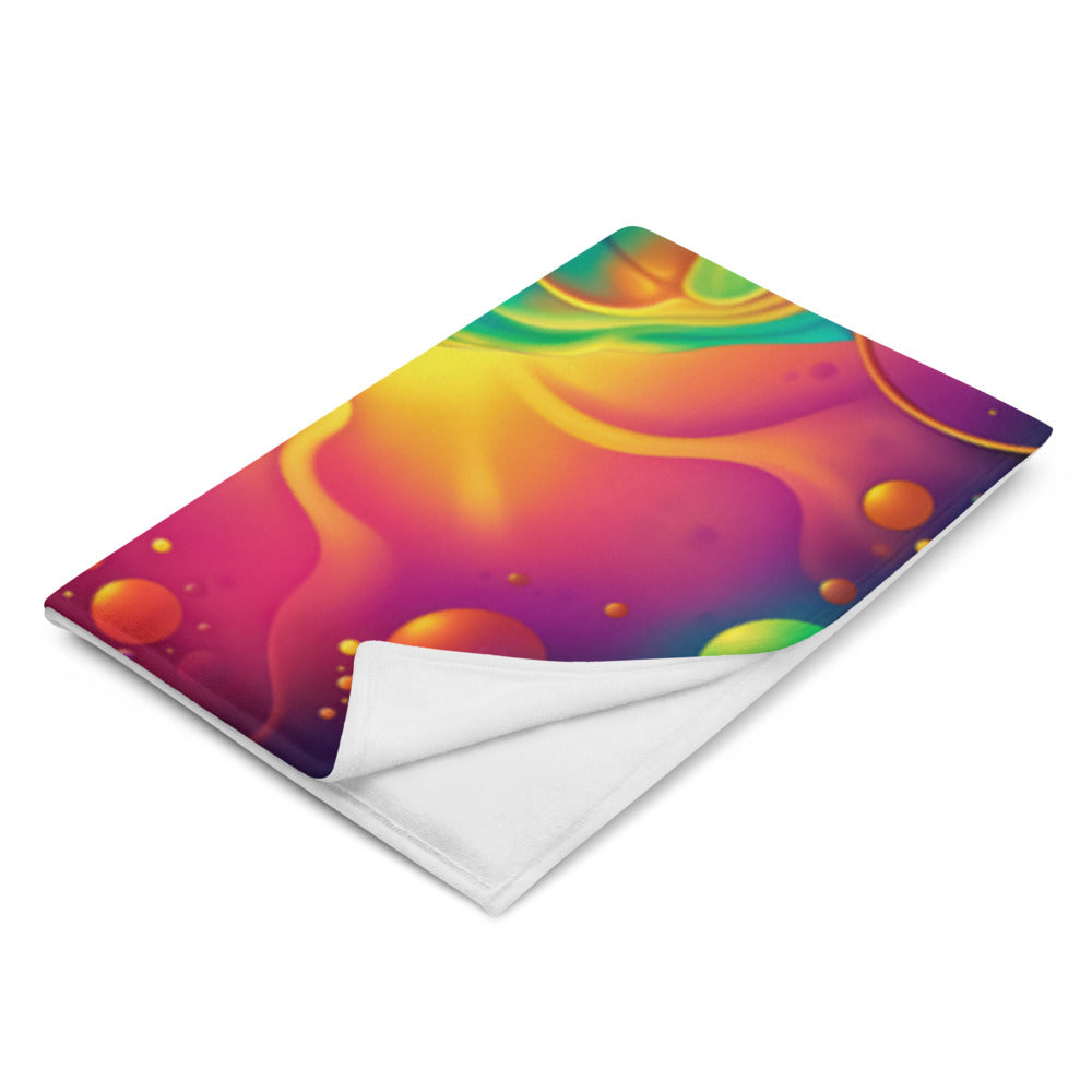 "Void Destroyer" THROW BLANKET, 60″×80″, Left Front