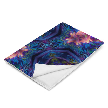 "The Sacred Circle" THROW BLANKET, 60″×80″, Left Front