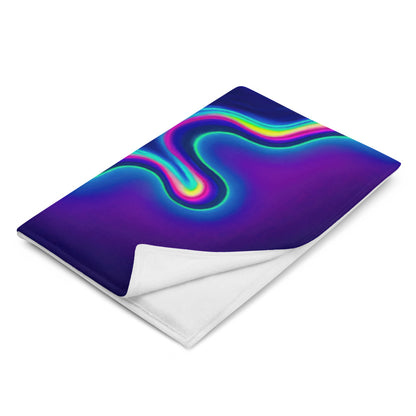 "All Melting Eye" THROW BLANKET, 60″×80″, Left Front