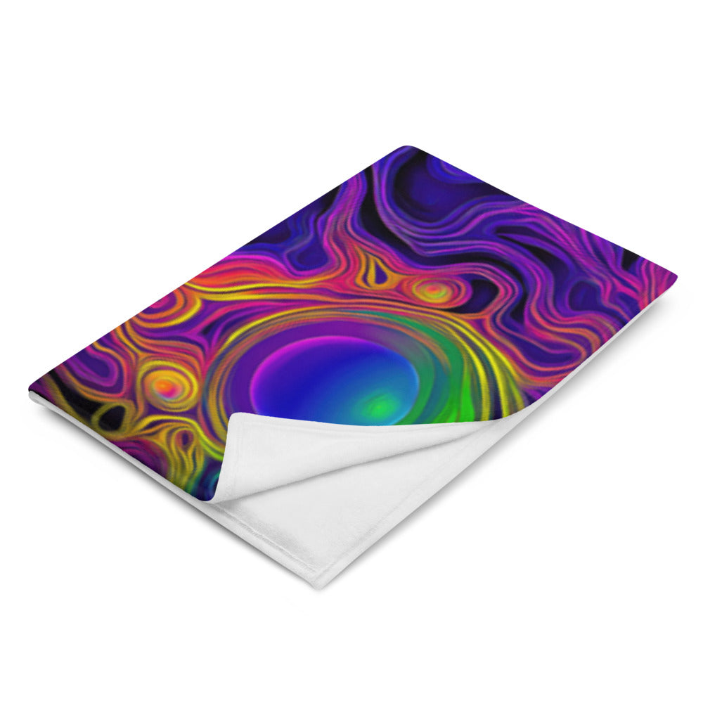 "The Good Stuff" THROW BLANKET, 60″×80″, Left Front