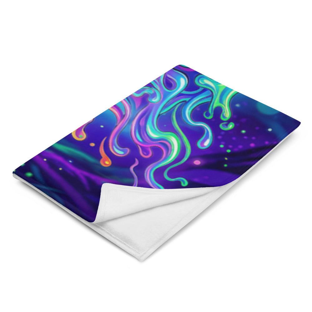 "Beyond Physical" THROW BLANKET, 60″×80″, Left Front