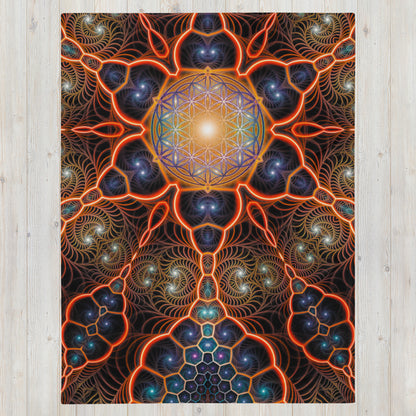 "Starry Night FOL" THROW BLANKET, 60″×80″, Front