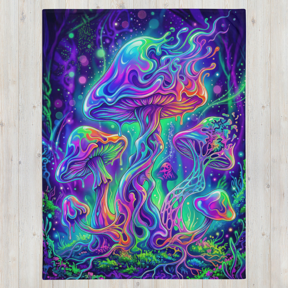 "Beyond Physical" THROW BLANKET, 60″×80″, Front