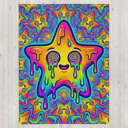 "Starstruck" THROW BLANKET, 60″×80″, Front